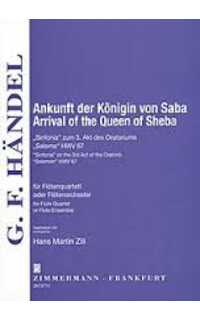 handel g.f. - entrada reina saba .sinfonia oratorio salomon hwv67